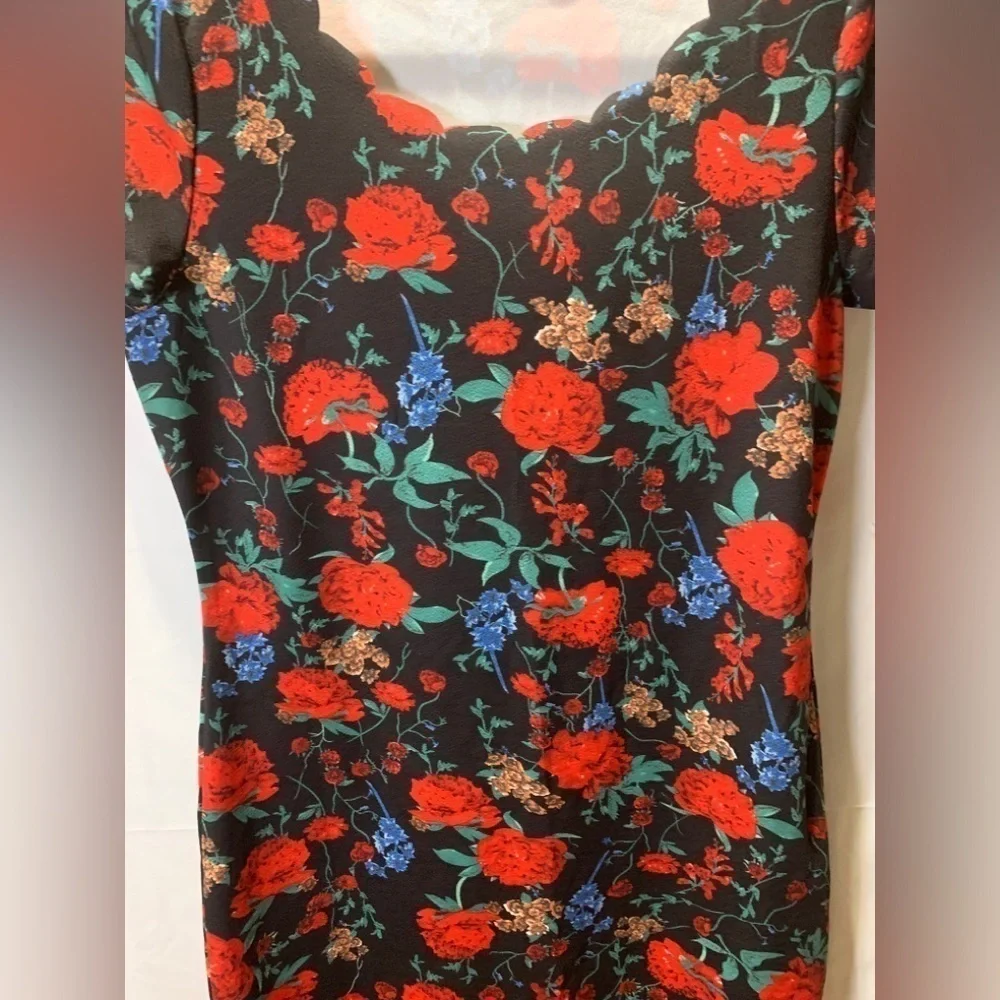 3/$28❤️EMERY ROSE floral, multicolor, print dress, size XL